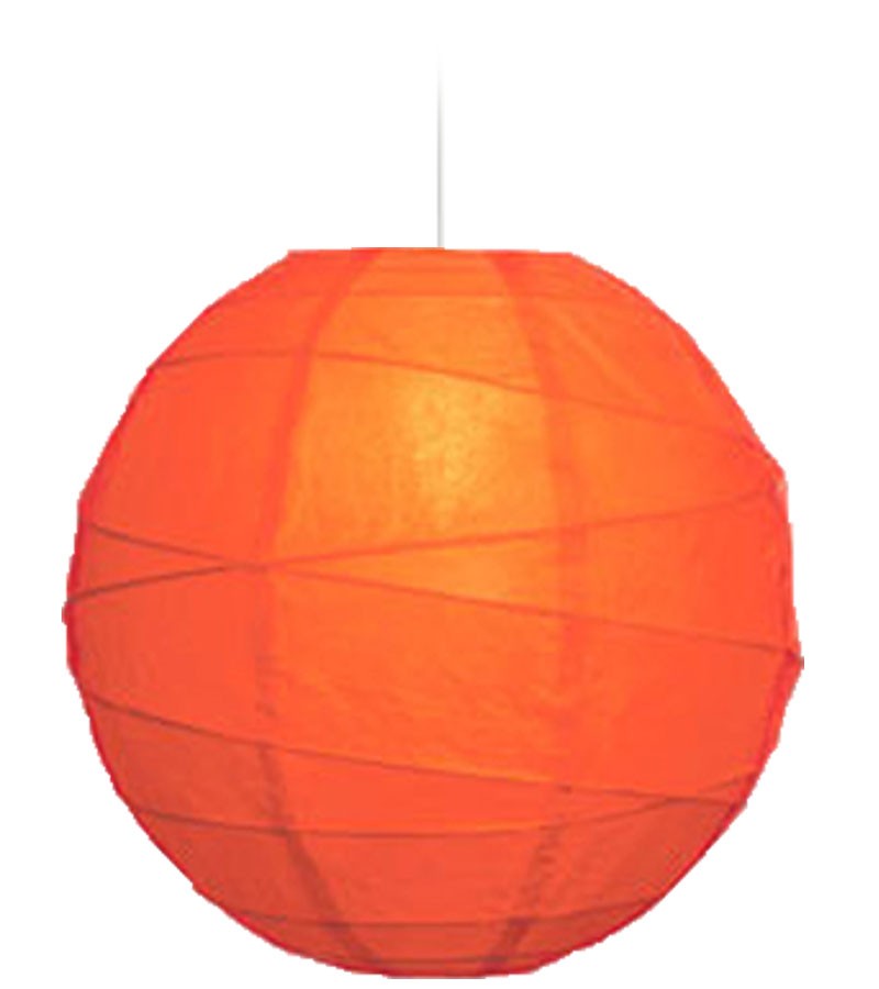 Χάρτινο Φωτιστικό Μπάλα "Akari" Lamp - Φ-40cm - Καρπουζί