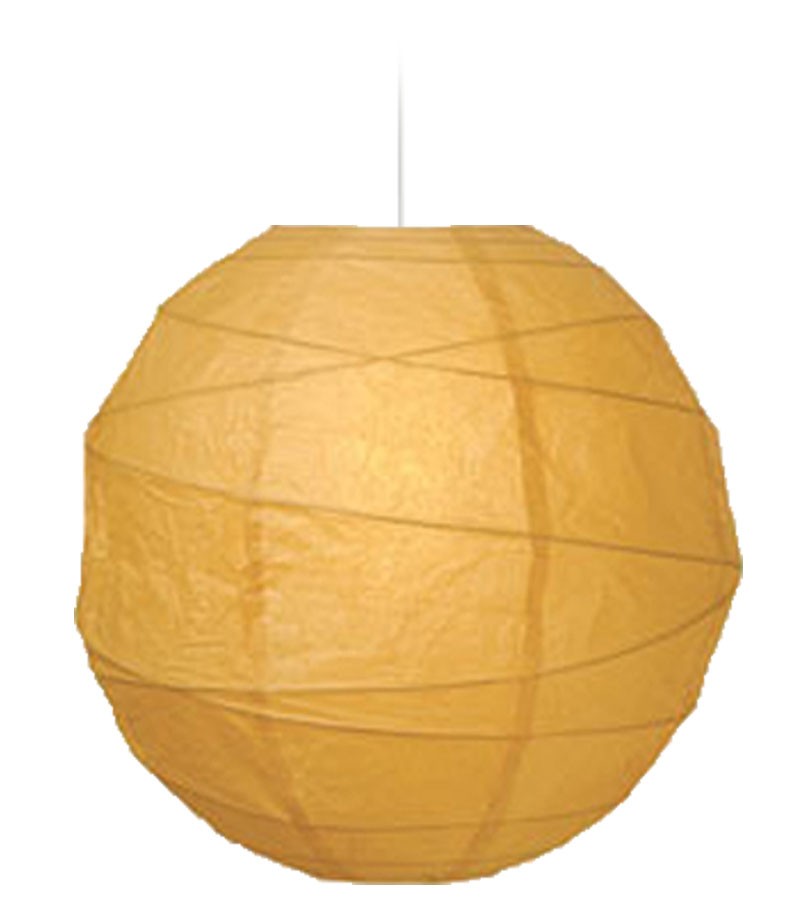 Χάρτινο Φωτιστικό Μπάλα "Akari" Lamp - Φ-40cm - Μπεζ