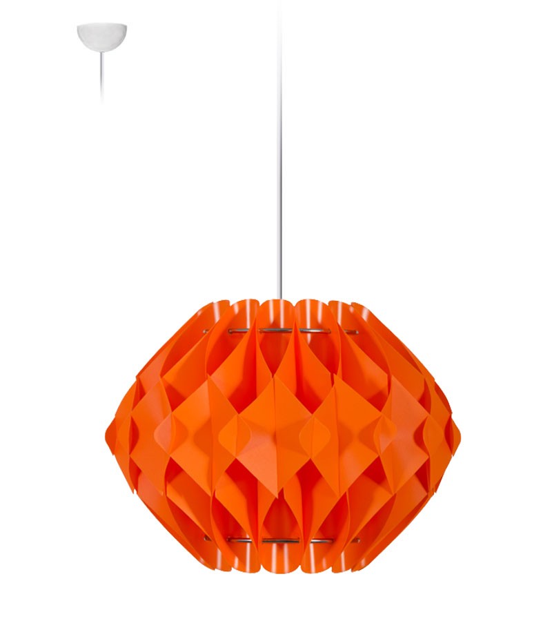 Κρεμαστό Μοντέρνο Φωτιστικό Οροφής Nova S2 - Πορτοκαλί
