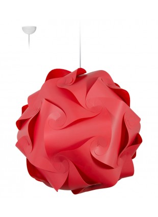 Κρεμαστό Μοντέρνο Φωτιστικό Οροφής Flower L - Κόκκινο