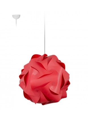 Κρεμαστό Μοντέρνο Φωτιστικό Οροφής Flower S - Κόκκινο