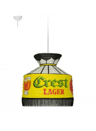 Κρεμαστό Χάρτινο Φωτιστικό ποτά - Crest Lager
