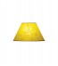 Κίτρινο Επιτραπέζιο Αμπαζούρ Κωνικό από Ριζόχαρτο Δ-15cm