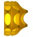 Κίτρινο κρεμαστό φωτιστικό οροφής Duette M2