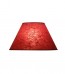 Κόκκινο Κρεμαστό Αμπαζούρ από χειροποίητο ριζόχαρτο Δ-35cm