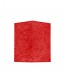 Κόκκινο Τετράγωνο αμπαζούρ από χειροποίητο ριζόχαρτο