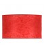 Κόκκινο Κρεμαστό Κυλινδρικό Αμπαζούρ από Ριζόχαρτο Δ-45cm