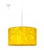 Κίτρινο - Νο. 1101 - ΚΤ - Μ 72 Κρεμαστό Κυλινδρικό Φωτιστικό Illusion Moire