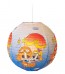 Κρεμαστό Χάρτινο Παιδικό Φωτιστικό Sad Sam Αερόστατο