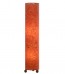 Κυλινδρικό φωτιστικό δαπέδου σε Κεραμιδί χρώμα.