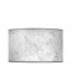 Λευκό Κρεμαστό Κυλινδρικό Aμπαζούρ από Ριζόχαρτο Δ-30cm