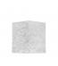 Λευκό Κρεμαστό Αμπαζούρ Τετράγωνο από Ριζόχαρτο Υ-30