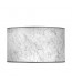Λευκό Κρεμαστό Κυλινδρικό Αμπαζούρ από Ριζόχαρτο Δ-35cm