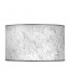 Λευκό Επιτραπέζιο Αμπαζούρ Κυλινδρικό από Ριζόχαρτο Δ-40cm Y-22cm
