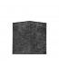 Μαύρο Επιτραπέζιο Αμπαζούρ Τετράγωνο από Ριζόχαρτο Υ30cm
