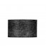 Μαύρο Επιτραπέζιο Αμπαζούρ Κυλινδρικό από Ριζόχαρτο Δ-22cm Y-14cm