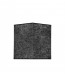 Μαύρο Επιτραπέζιο Αμπαζούρ Τετράγωνο από Ριζόχαρτο Υ14cm