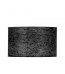 Μαύρο Κρεμαστό Κυλινδρικό Aμπαζούρ από Ριζόχαρτο Δ-30cm