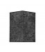Μαύρο Επιτραπέζιο Αμπαζούρ Τετράγωνο από Ριζόχαρτο Υ40cm