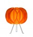 Πορτοκαλί επιτραπέζιο φωτιστικό Luna με τρίποδο