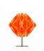 Πορτοκαλί επιτραπέζιο φωτιστικό Ravena S1 βάση 10 cm
