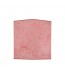 Ροζ Επιτραπέζιο Αμπαζούρ Τετράγωνο από Ριζόχαρτο Υ35cm